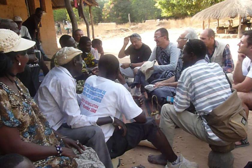 Délégation tarnosienne à l'inauguration du lycée bissau-guinéen. 2012